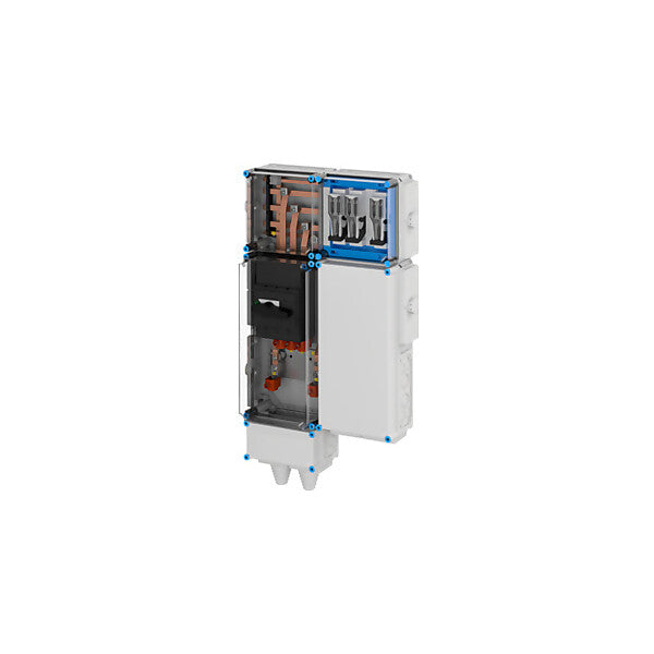 Hensel Ladeverteiler b. z. 3 Ladepunkte Mi EV 43kW 3000